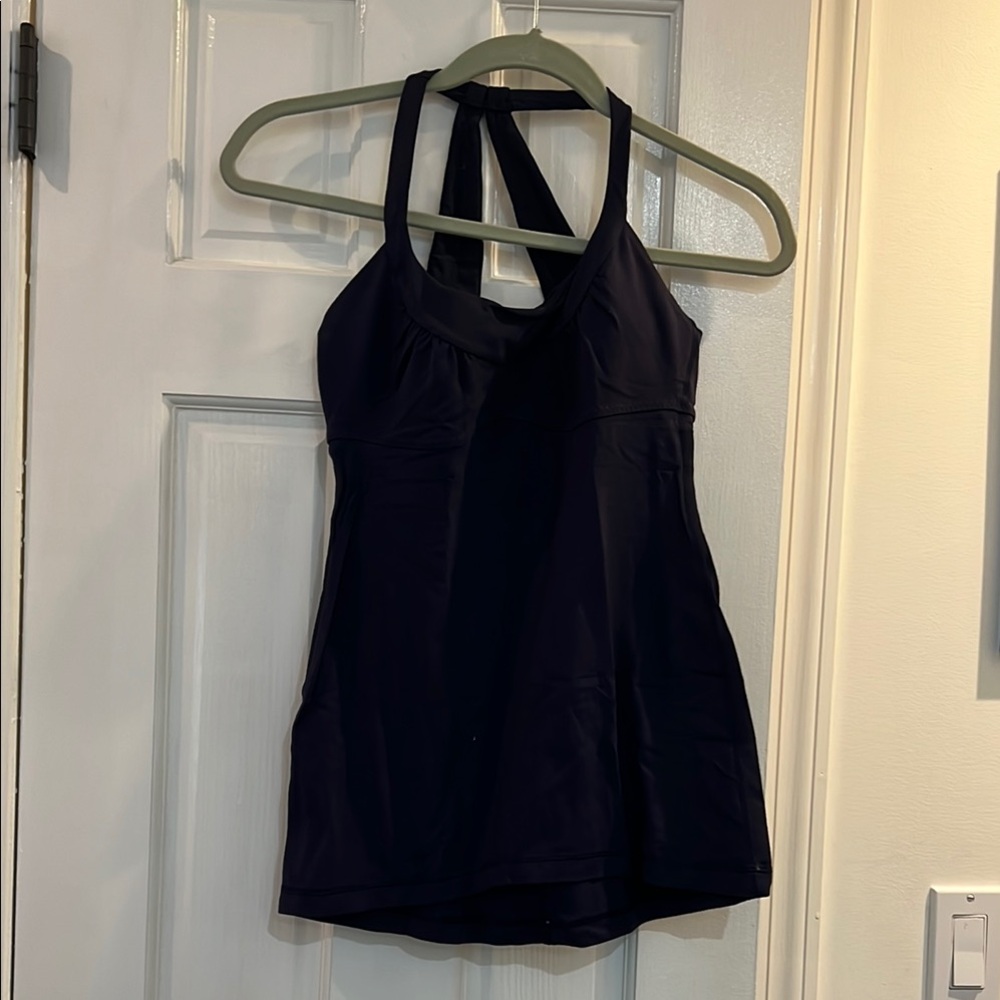 Lululemon Athletica navy tank top